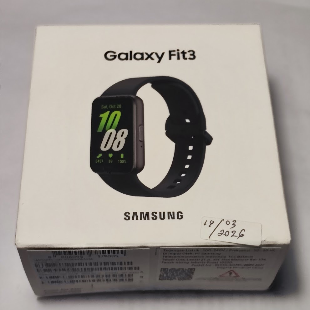 Samsung Galaxy Fit 3 Smartband - Tahan Air, Tahan Lama, Desain Elegan