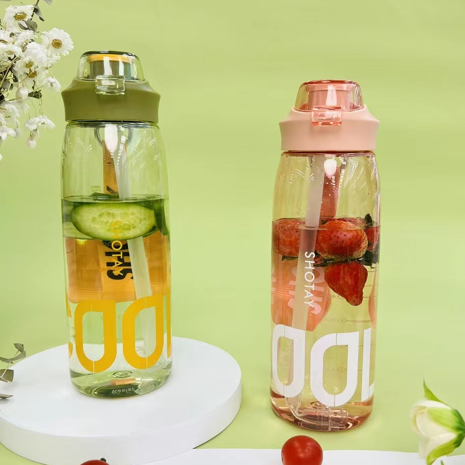 BZ-102 Shotay Botol minum air jumbo1 Liter/Botol air minum Sport kapasitas besar 1000ML