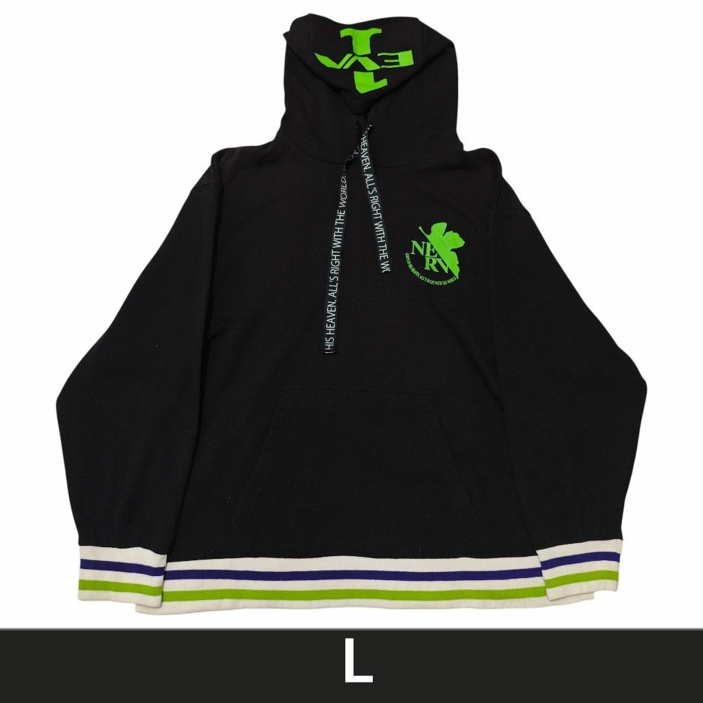 Hoodie Anime Evangelion Eva 01 | Jepang | Japan | Official | Shinji | Asuka|