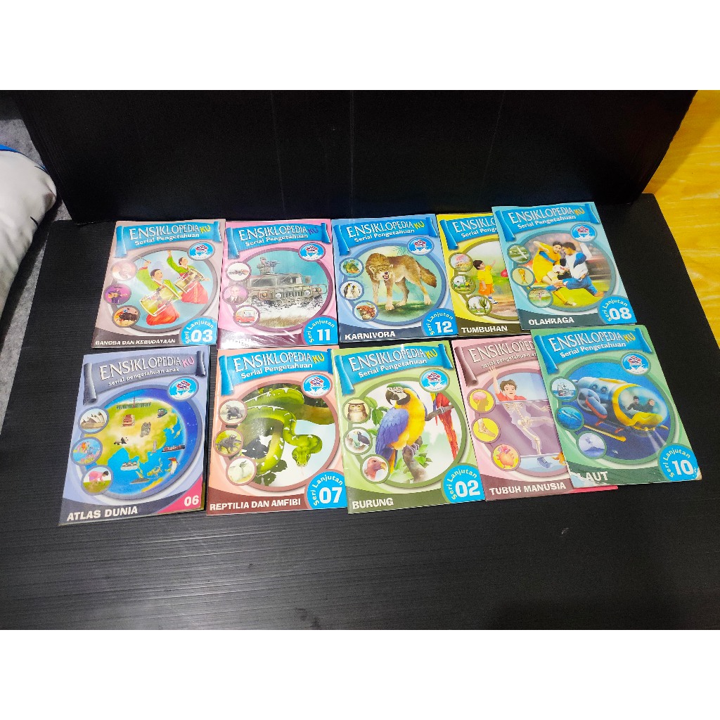 Set Buku Frisian Flag Komik Tokoh Inspirasiku + Ensiklopediaku Ensiklopedia Pengetahuan Anak