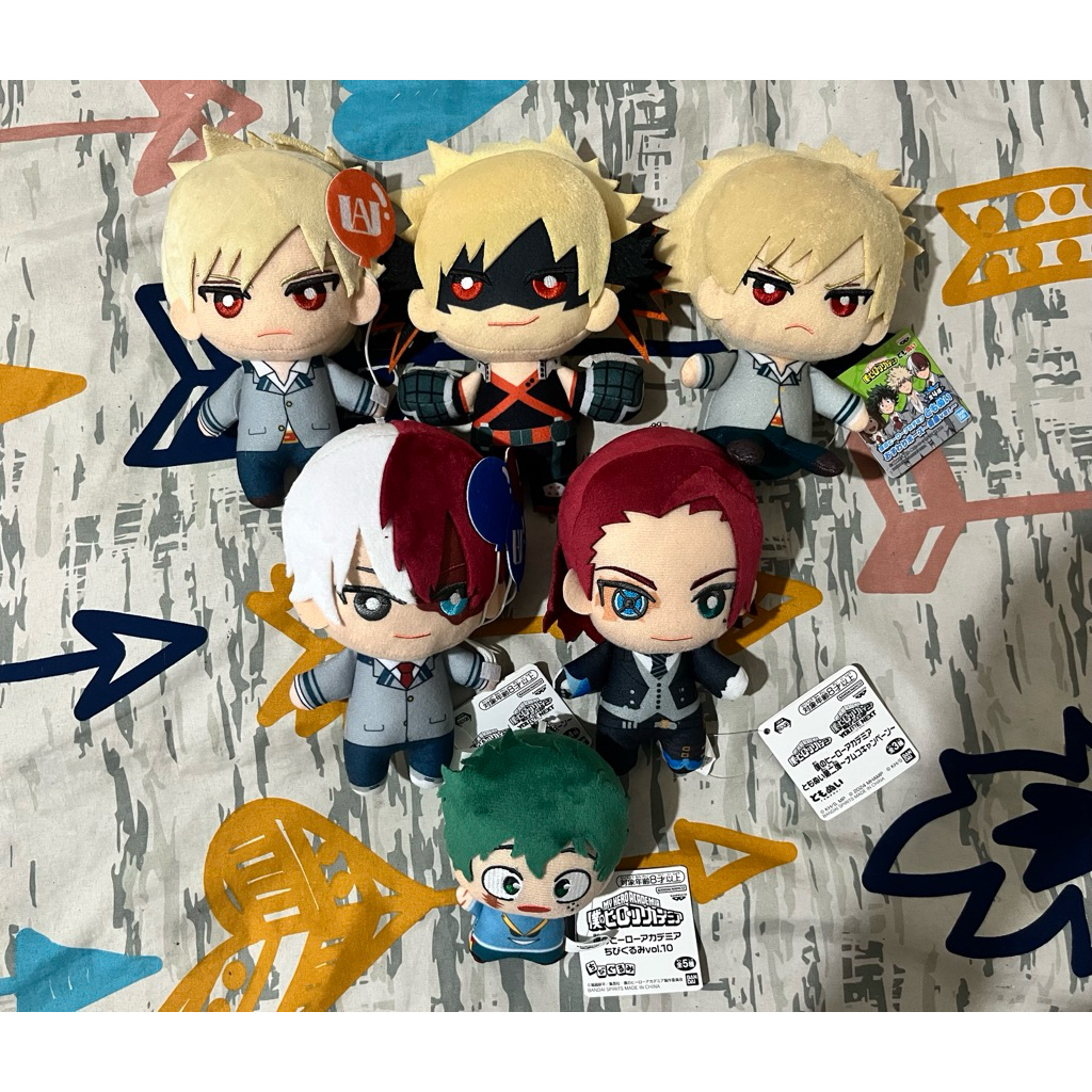 Boneka Plushie Tomonui Chibigurumi My Hero Academia / Boku no Hero Academia MHA BNHA Bakugo