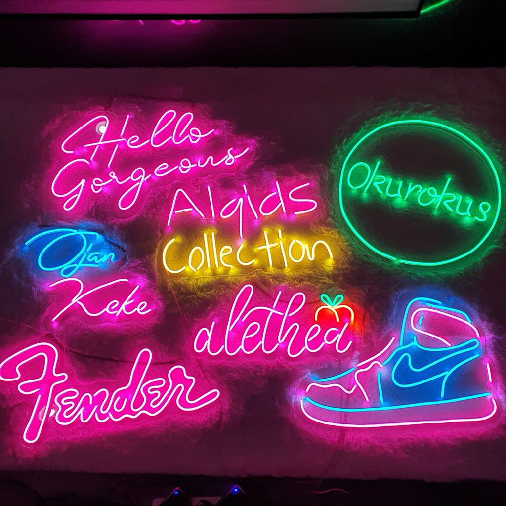 CUSTOM NEON / Neon flex / custom neon nama huruf logo