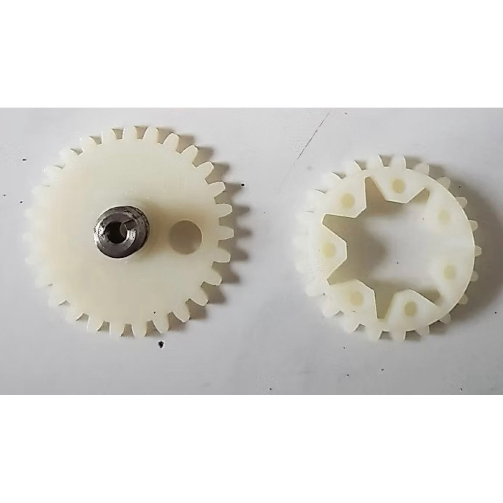 MS038/381-Worm gear spur gear set gigi pompa oli chainsaw 038 381 NEW WEST ASLI