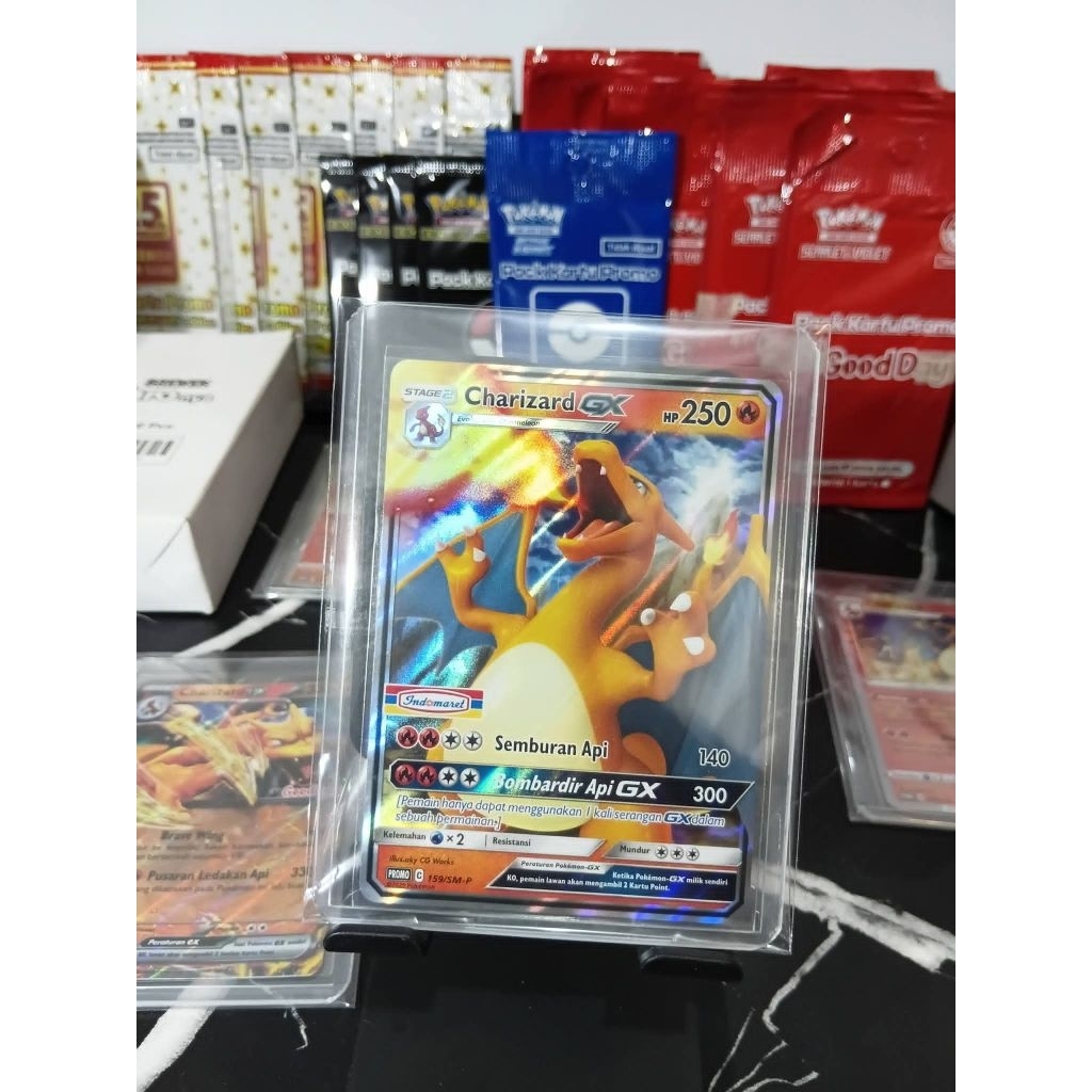 charizard Gx X indomaret