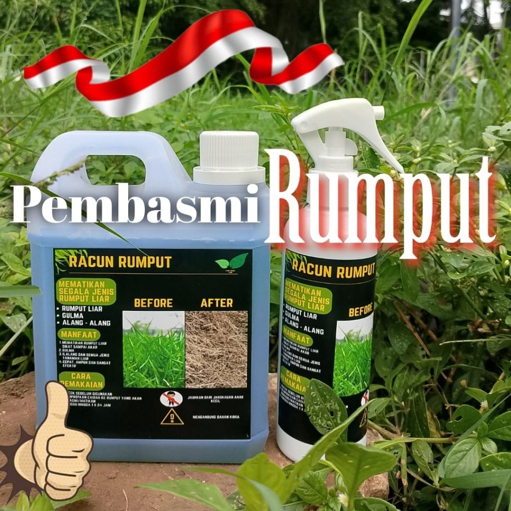 Pembasmi Rumput /Racun Rumput 1liter+250ml