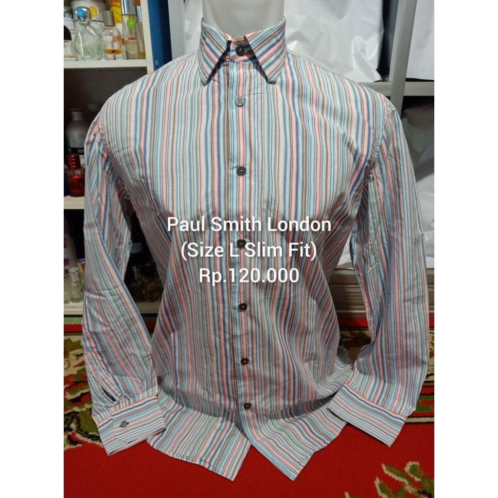 Kemeja Semi Luxury Paul Smith London OriginaL