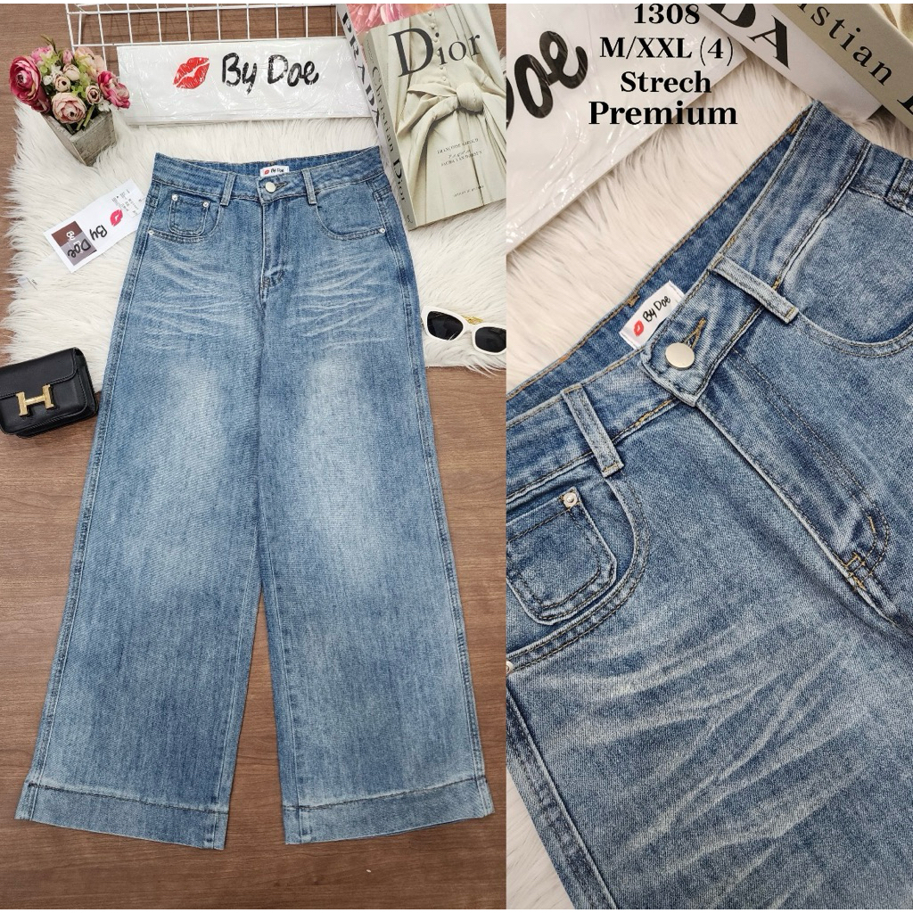 Celana jeans kulot by.Doe