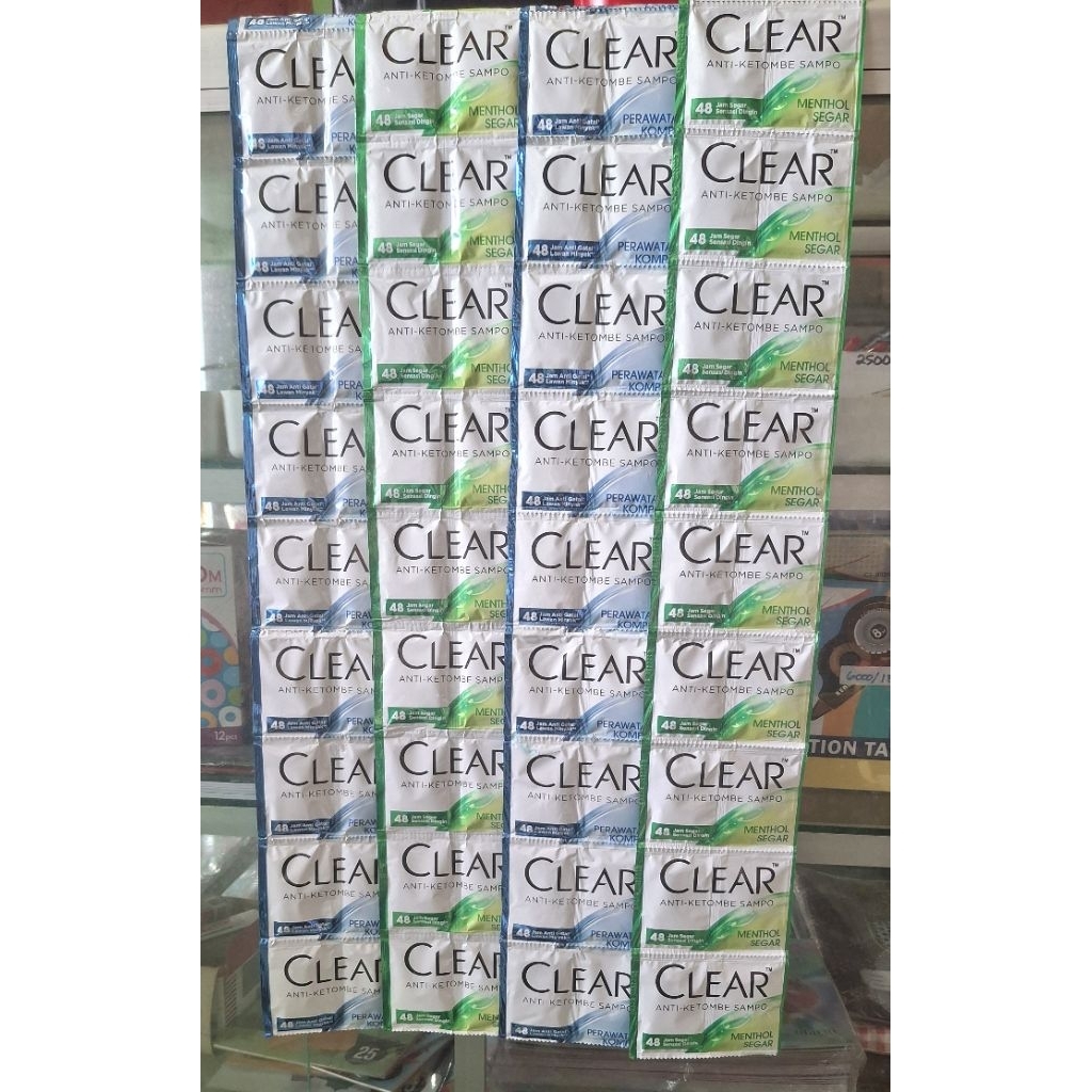 SHAMPOO CLEAR 1 RENCENG 12 sachet