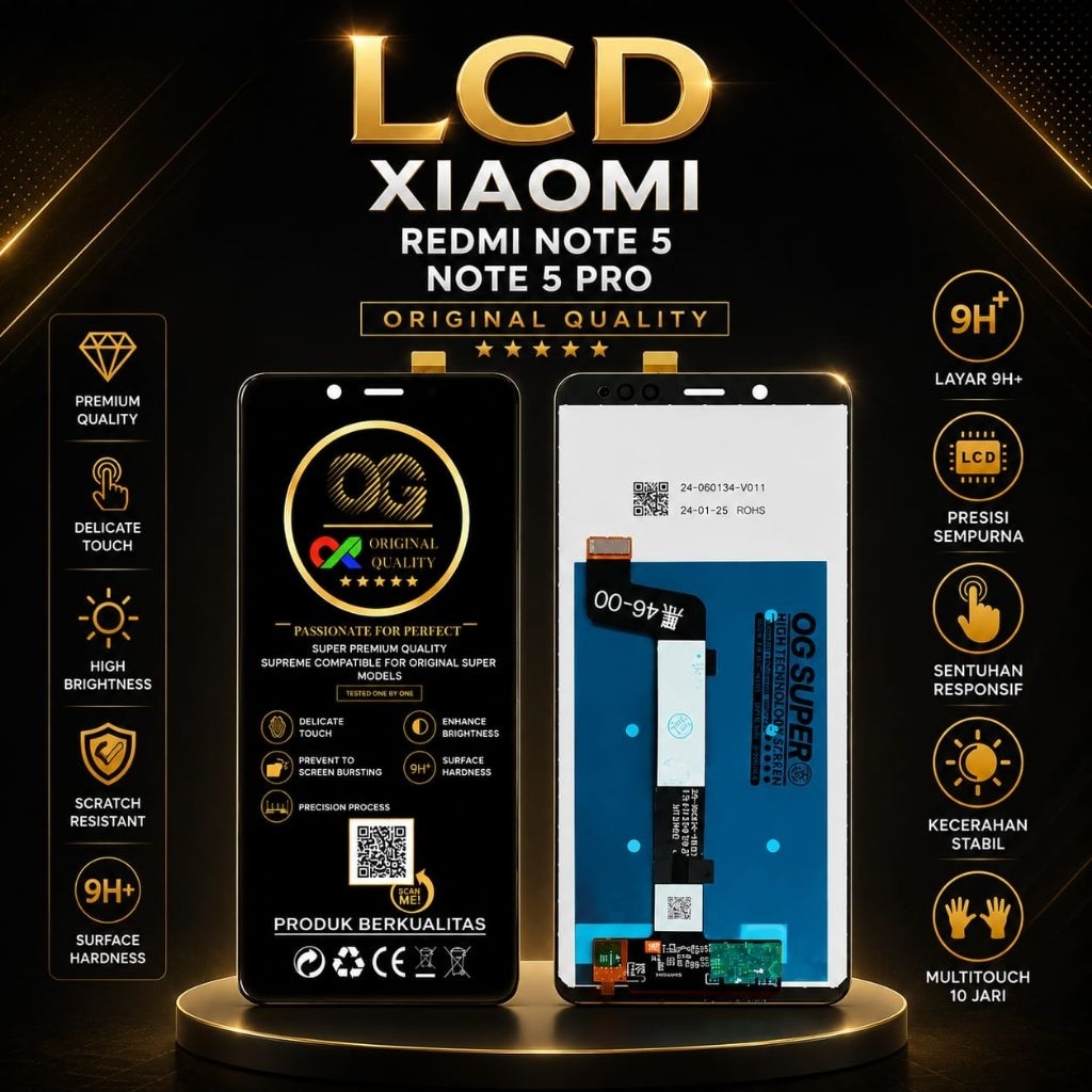 LCD Redmi Note 5 / Note 5 Pro Original Quality