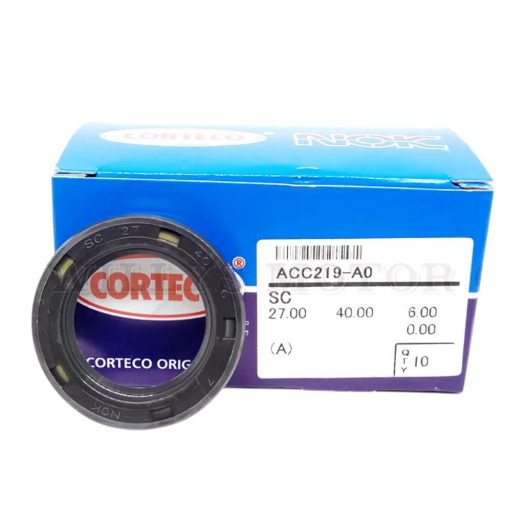 SIL SEAL OIL OLI GIR GER GEAR DEPAN SUZUKI SATRIA FU 150 TRS TS THUNDER 125 A100 NOK CORTECO SC 27 4