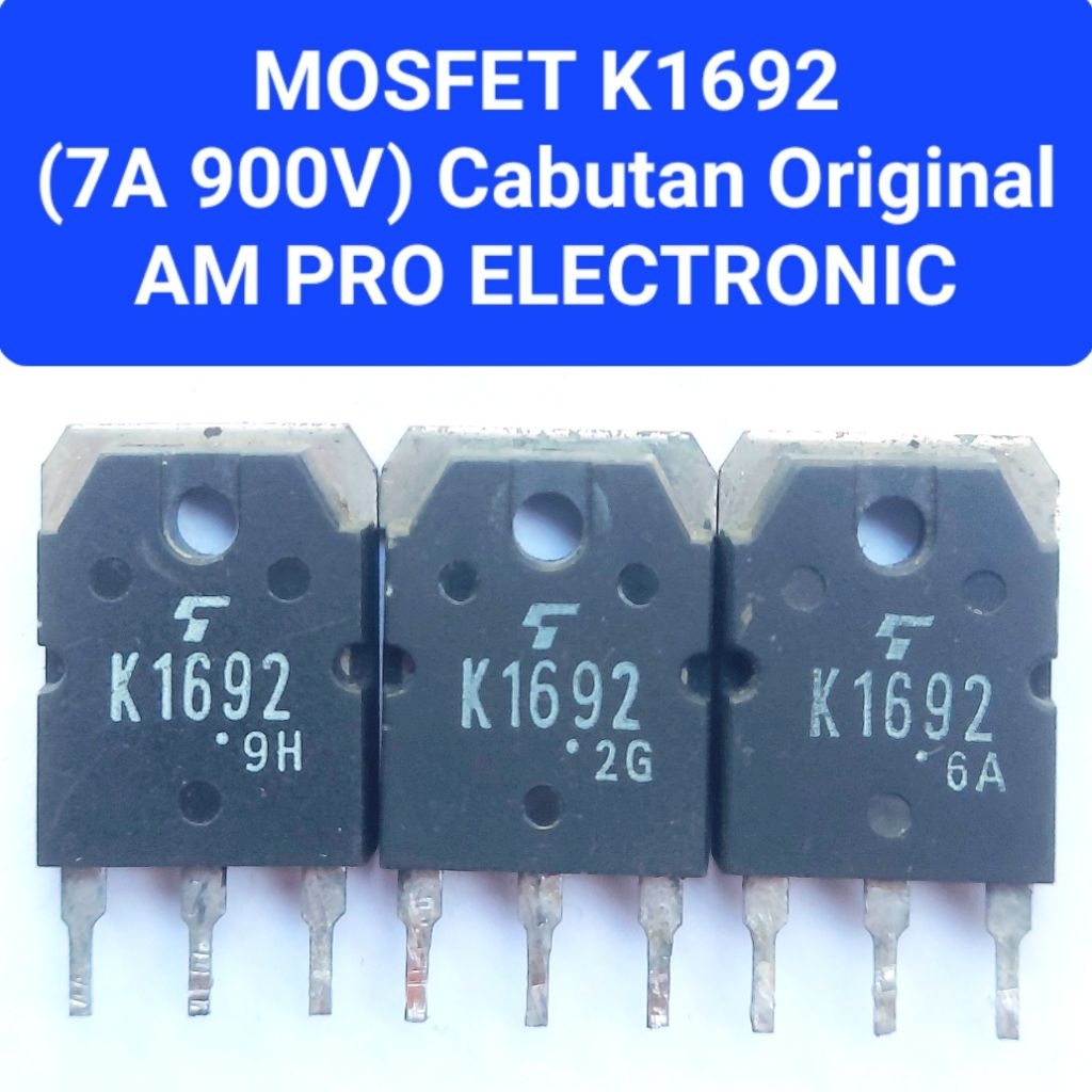 Mosfet K1692 Original Cabutan Fet K1692 Ori