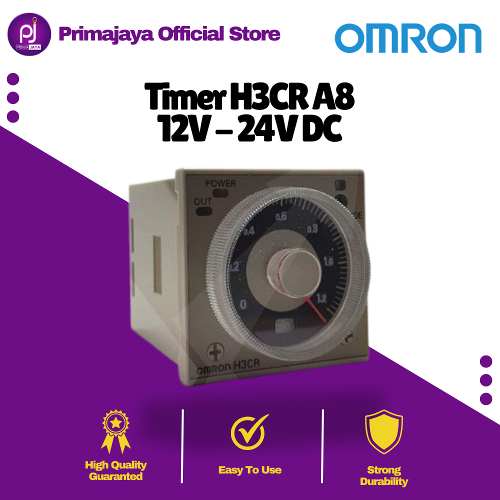 TIMER H3CR A8 12-24V DC OMRON