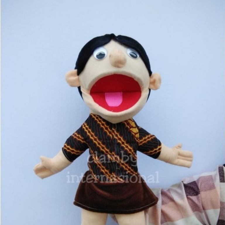 Boneka Muppet Profesi Guru | Boneka Cablak 75cm |Boneka Dongeng Vetriloquist