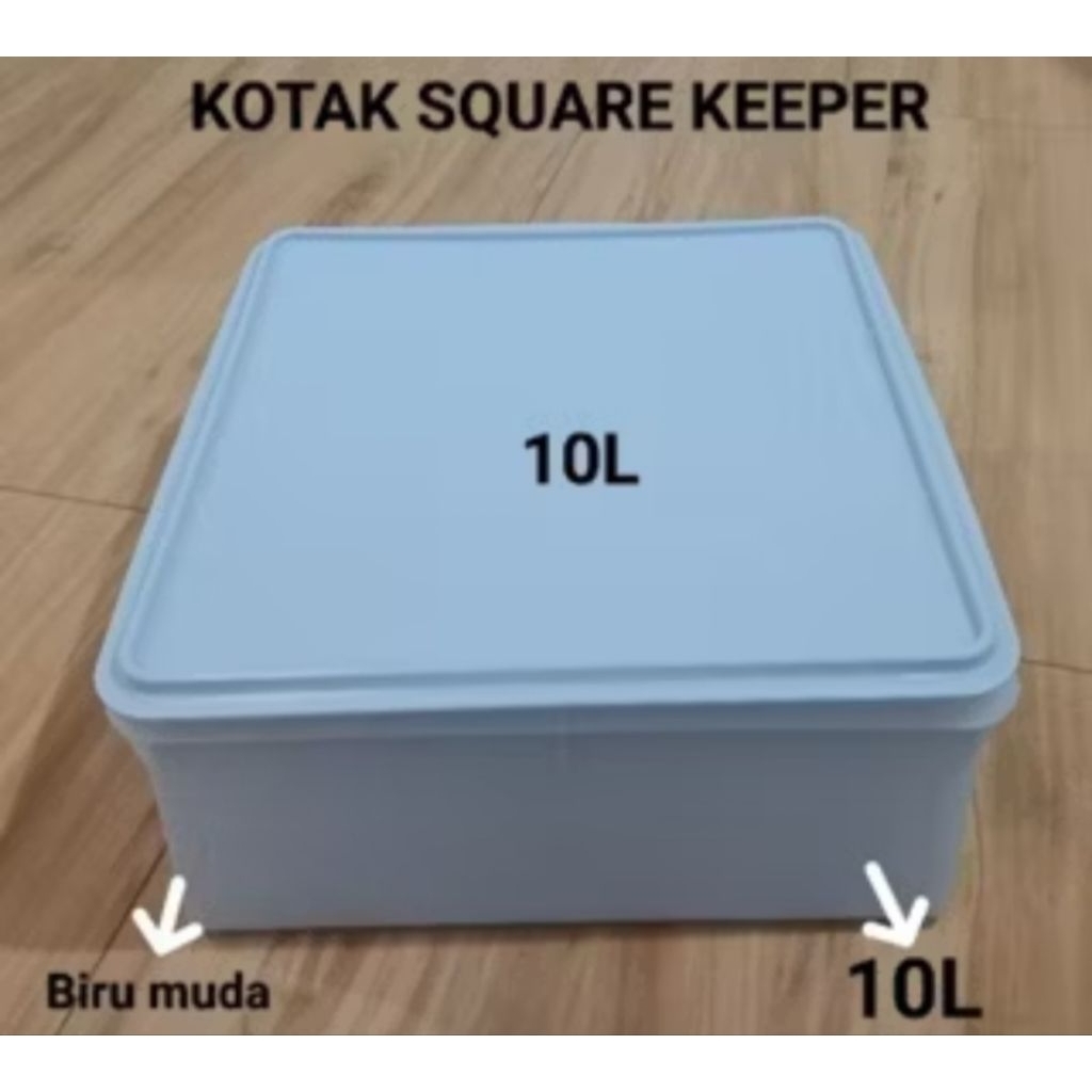Tupperware Square Keeper 10L