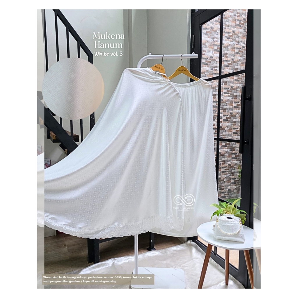 MUKENA HANUM_Material Armani Jacquard