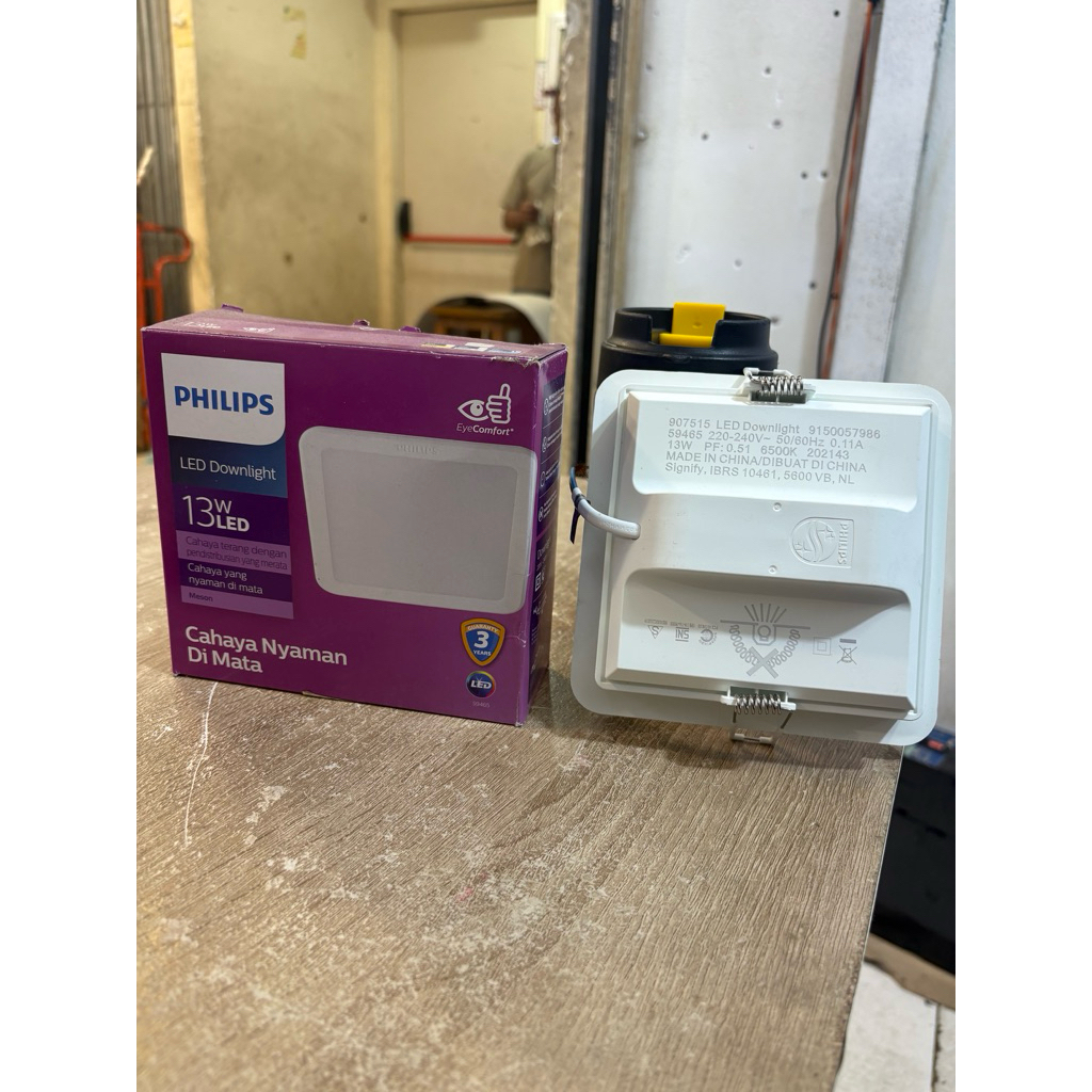 Lampu Downlight Philips 13 Watt Kotak
