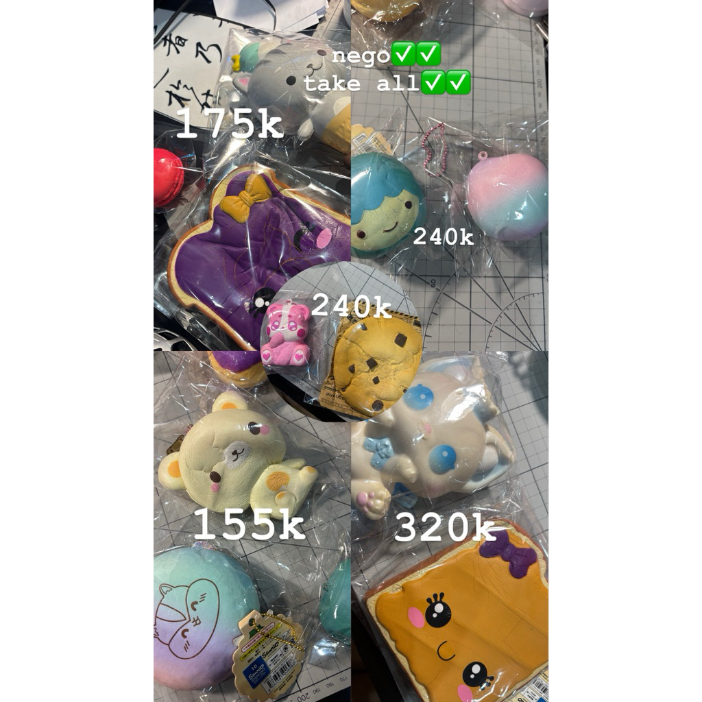 squishy bundle sales :3