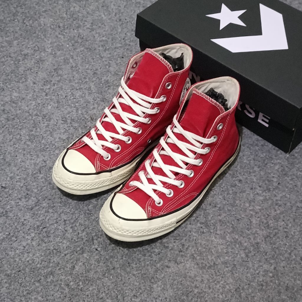 Converse 70s Hi Enamel Red