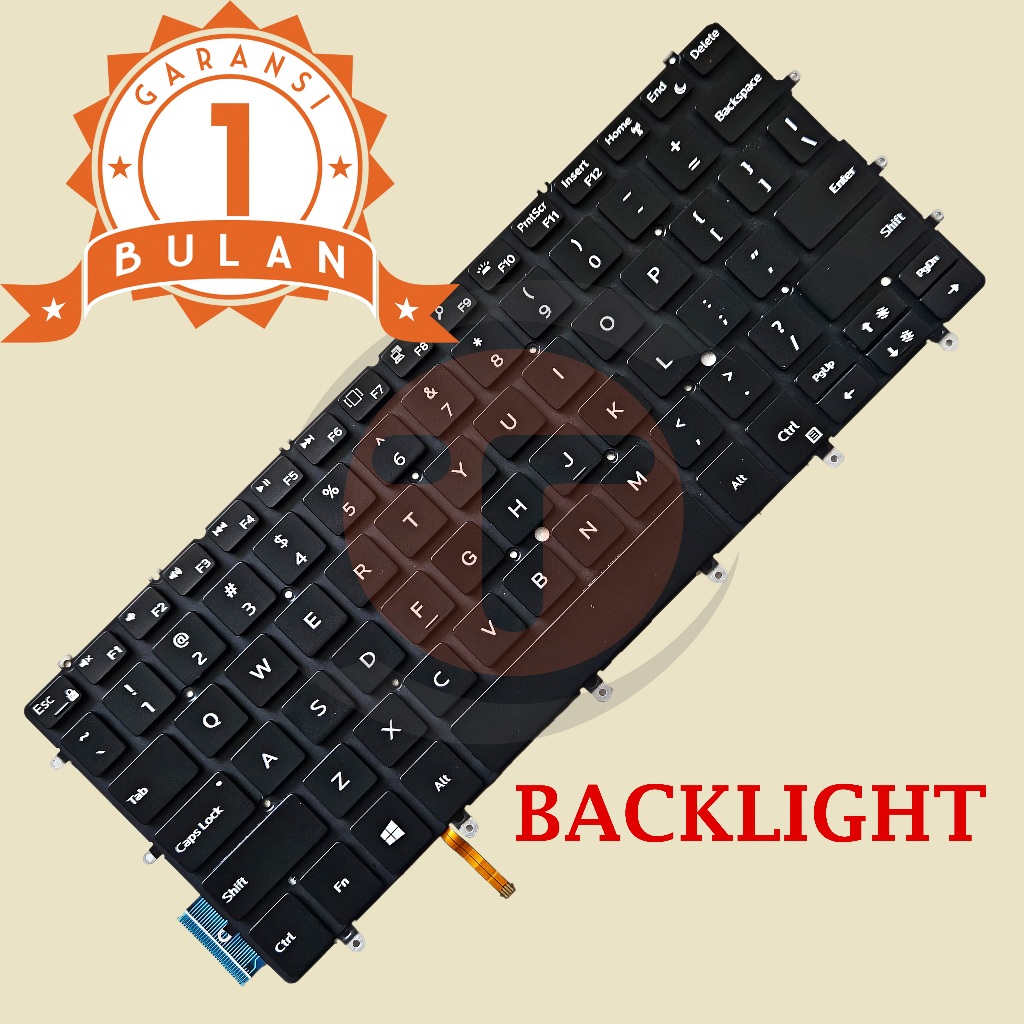 Keyboard Untuk Dell XPS 13-9370 13-9380 13-9305 9380-7660SLV-PUS P82G Backlight