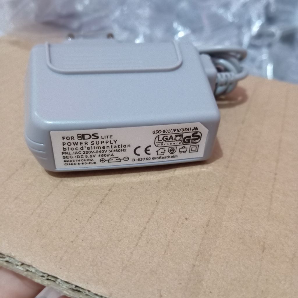 charger Nintendo DS Lite Nintendo DSi reguler DSi XL LL 2DS 3DS