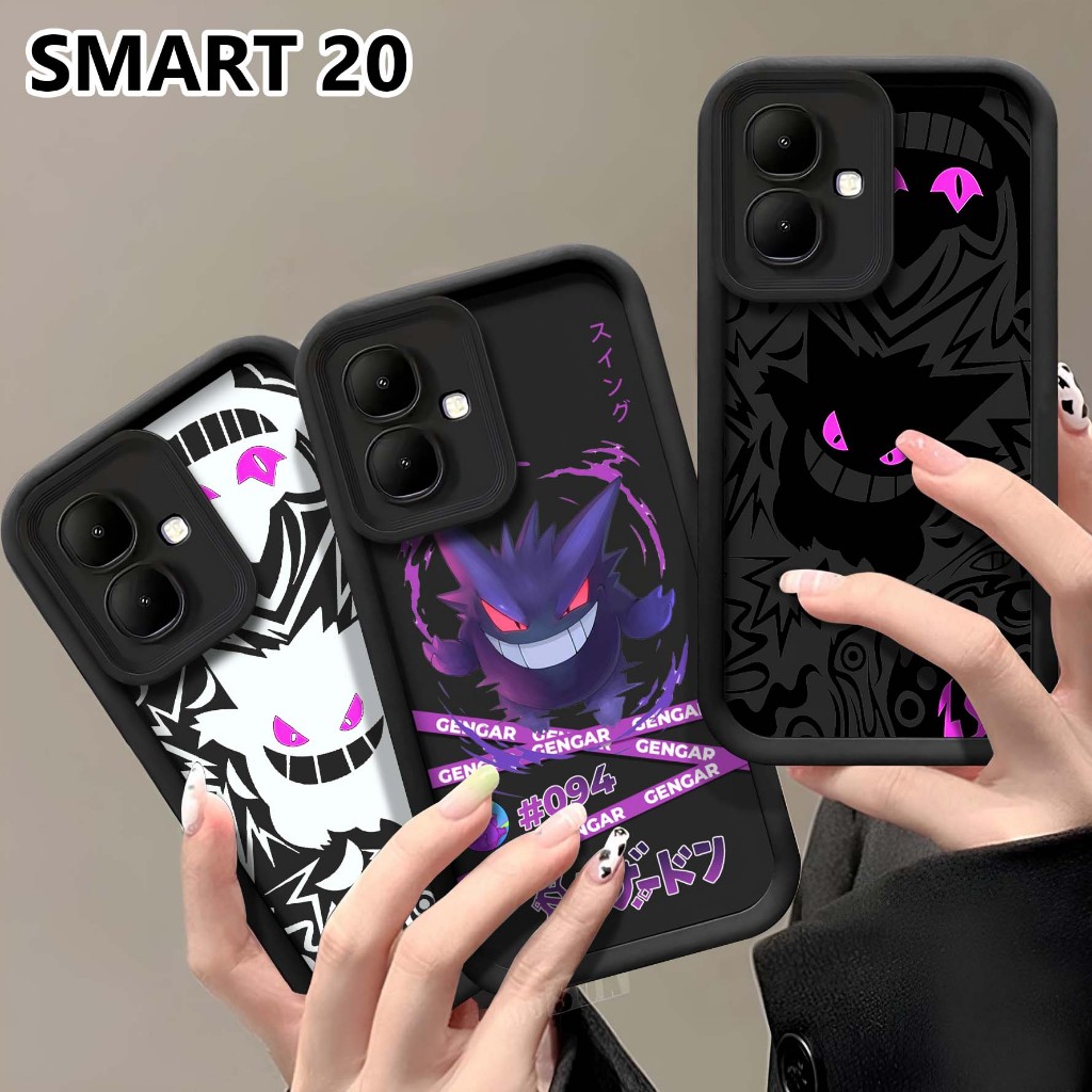Softcase Rubber Infinix Smart 20 - Case Timbul Infinix Smart 20 - Case Hp Infinix Smart 20 - Silicon