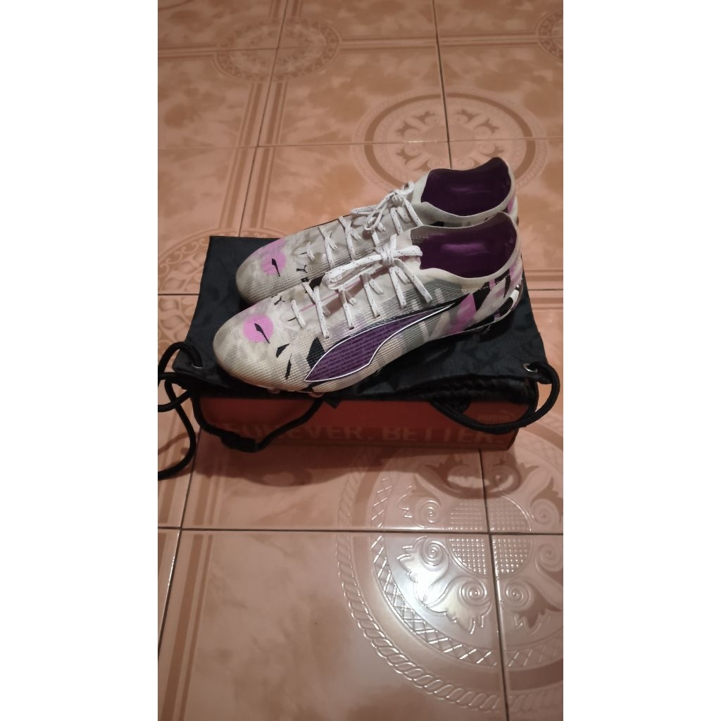 sepatu sepak bola puma ultra 5 ultimate forever pack fg second preloved