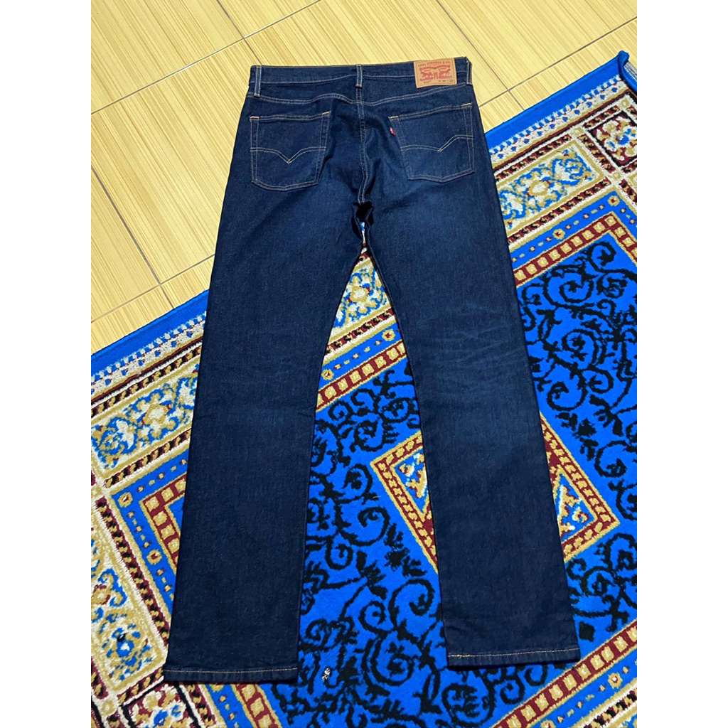 Celana Jeans Levis 513 Blue Navy - size 34
