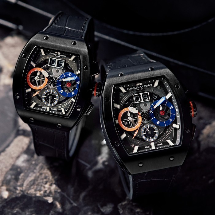 Original 100% Jam Tangan Pria Charles Jourdan CJ1090 CJ 1090 Garansi Resmi 2 Tahun