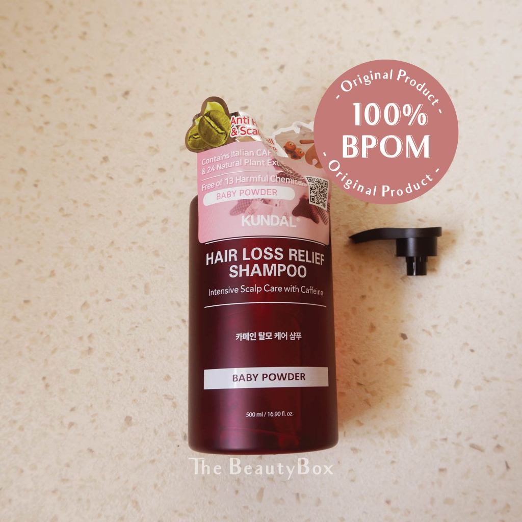 [SALE]KUNDAL Scalp Care and Caffeine Shampoo Baby Powder 500ml