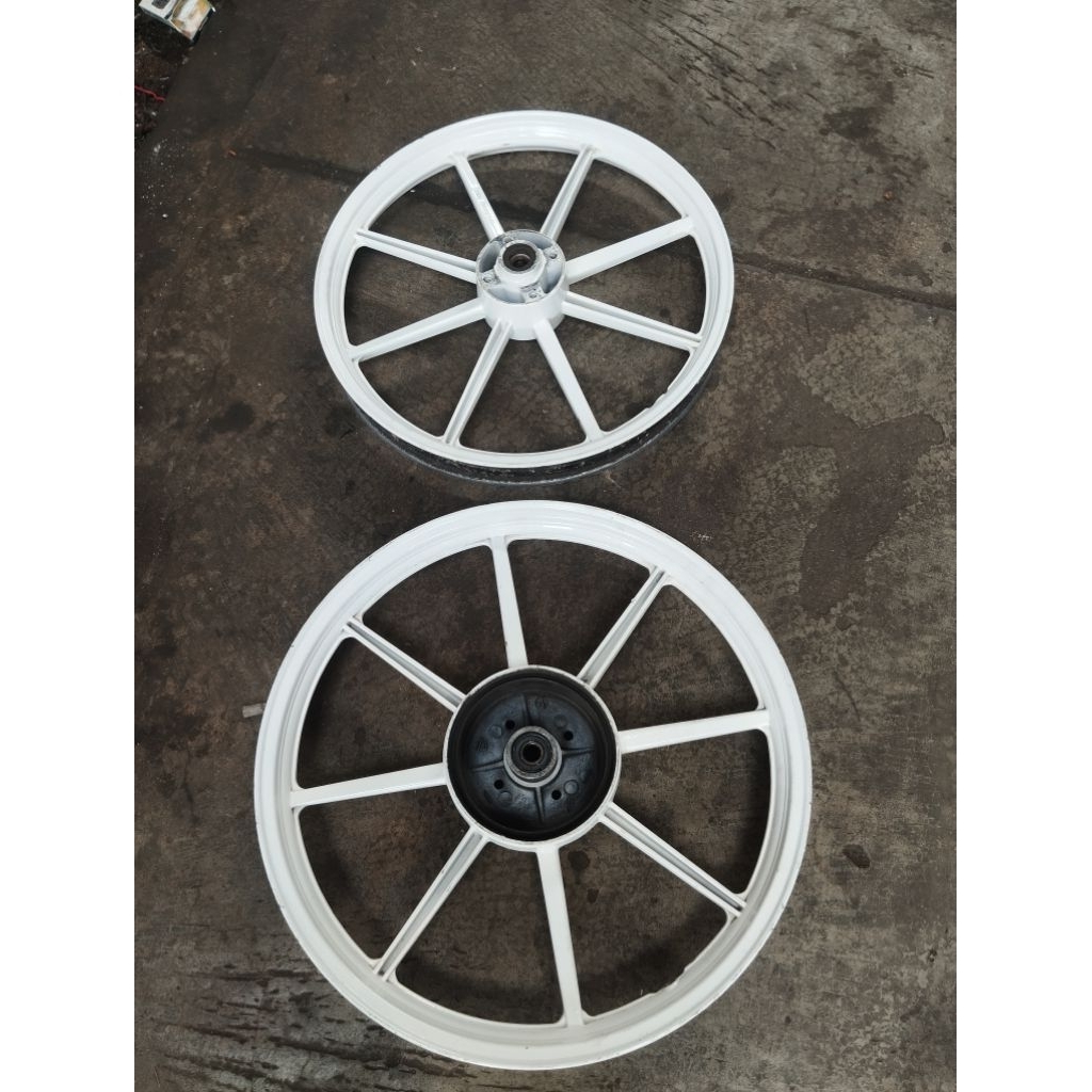 pelek palang 8 motor RX king ukuran 17-18 original copotan
