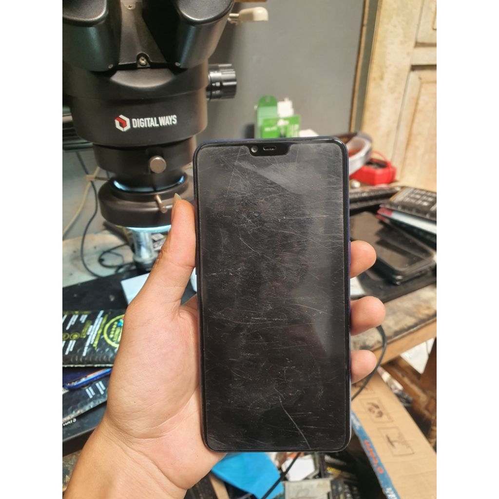 Lcd Oppo A3s original copotan