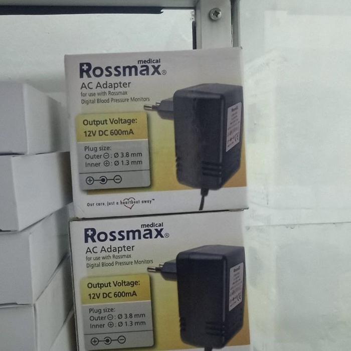 Rossmax 12V Adaptor Spare Part Tensimeter
