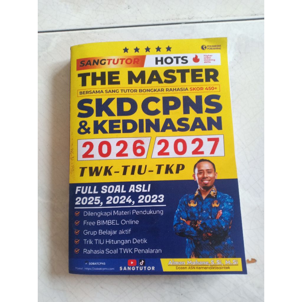 The master skd cpns & kedinasan 2026-2027 twk tiu tkp