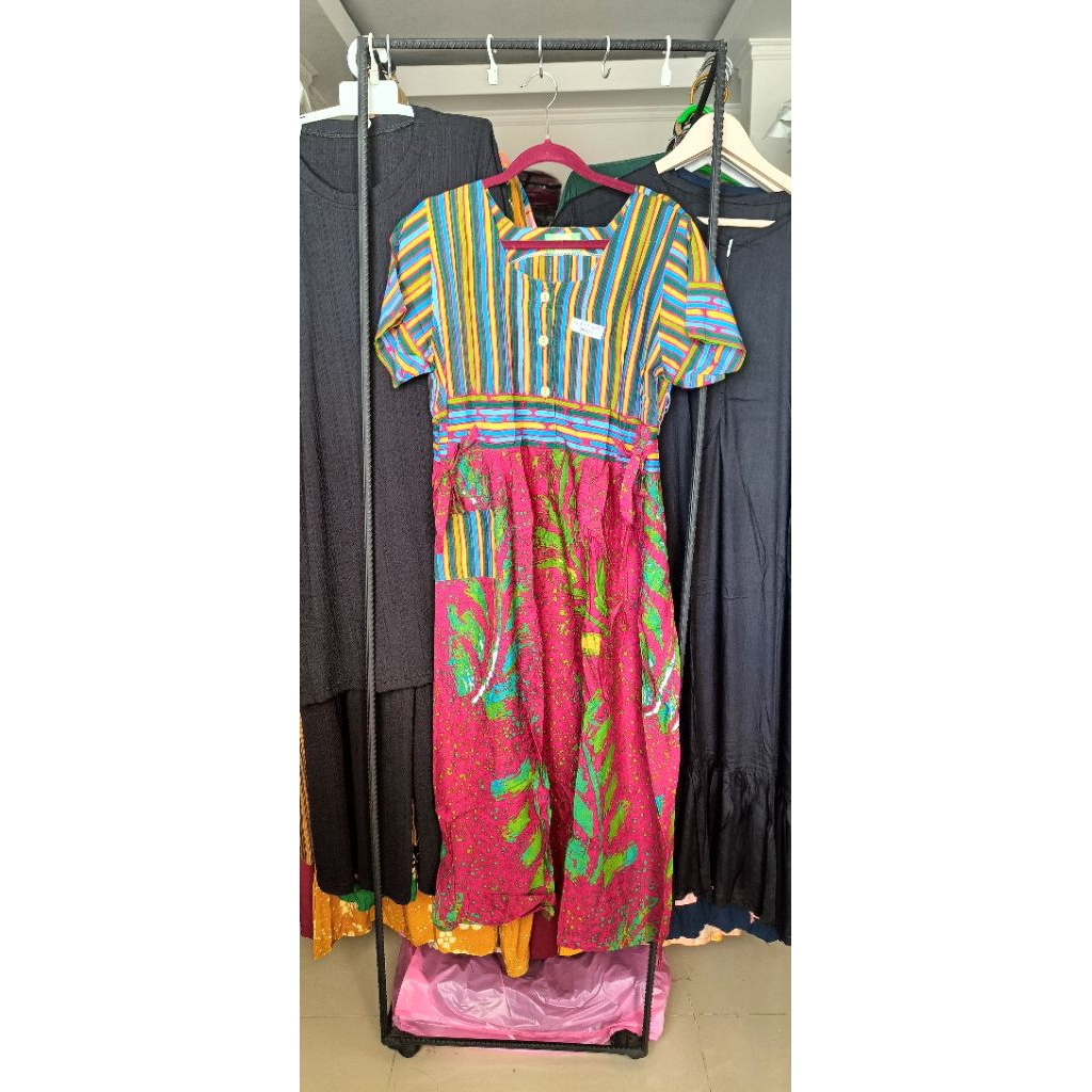 Daster batik H.A.P (DS. CHIBI-CHIBI LENGAN)