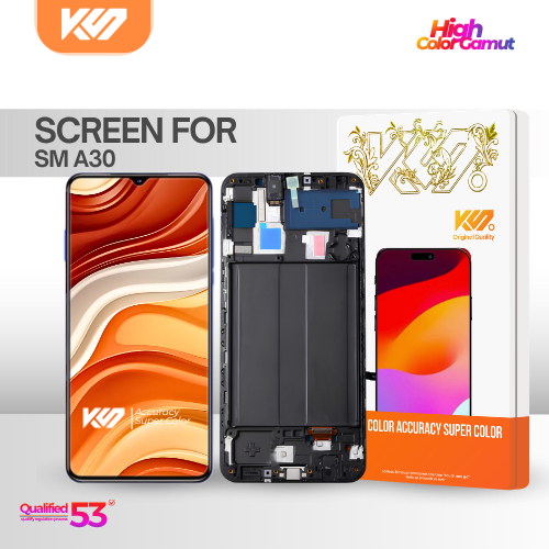 KS LCD Samsung A30 / A305 / A50 / A505 OLED Fullset Touchscreen Frame