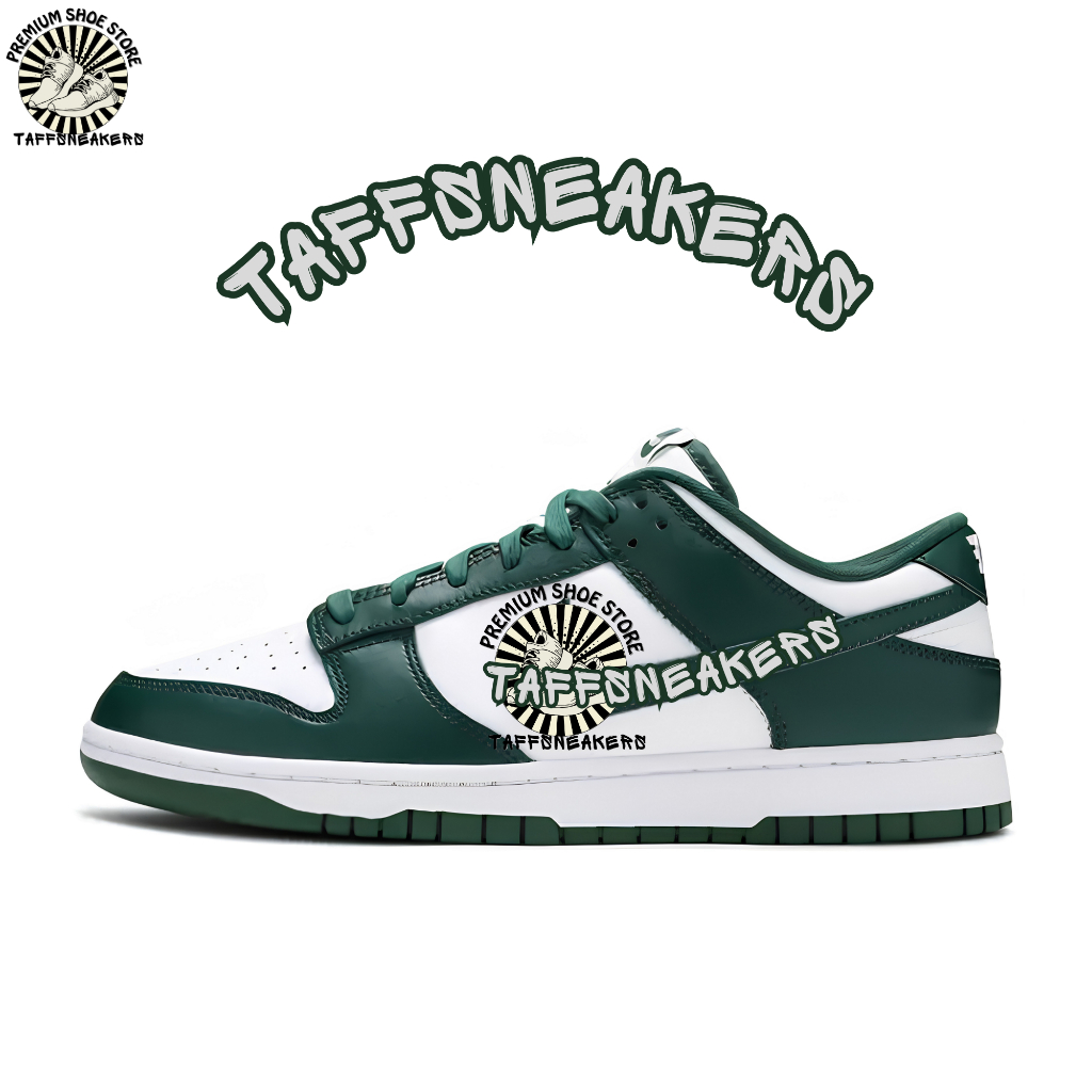 Sepatu Nike Dunk Low 'Michigan State'