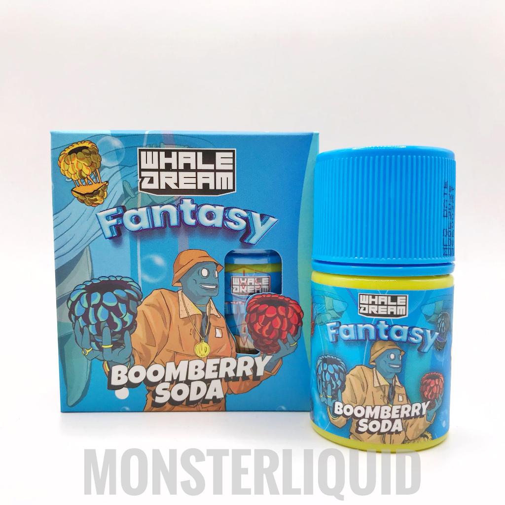 WHALE DREAM FANTASY BOOMBERRY SODA BY JVS 3MG 60ML LIQUID
