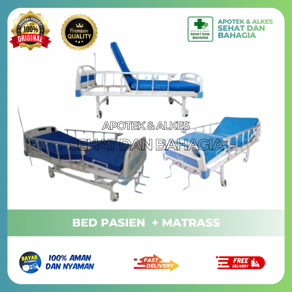 Bed Pasien ABS + Matras