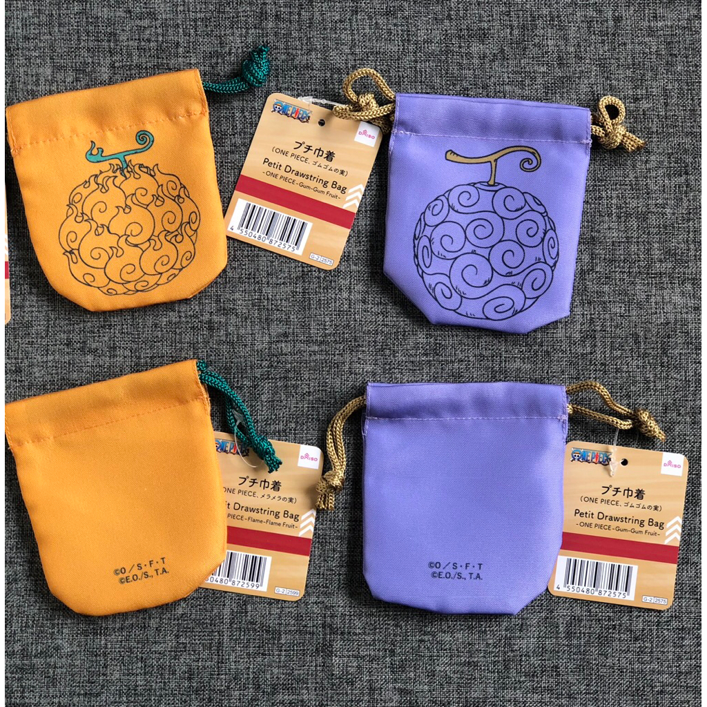one piece petit drawstring bag tas serut original japan
