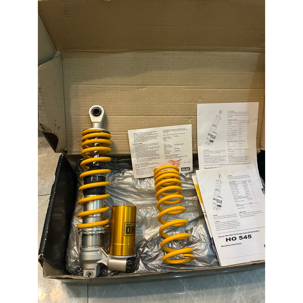 shock Ohlins Ho 545 vario 125,150/160 stylo 160 2ND