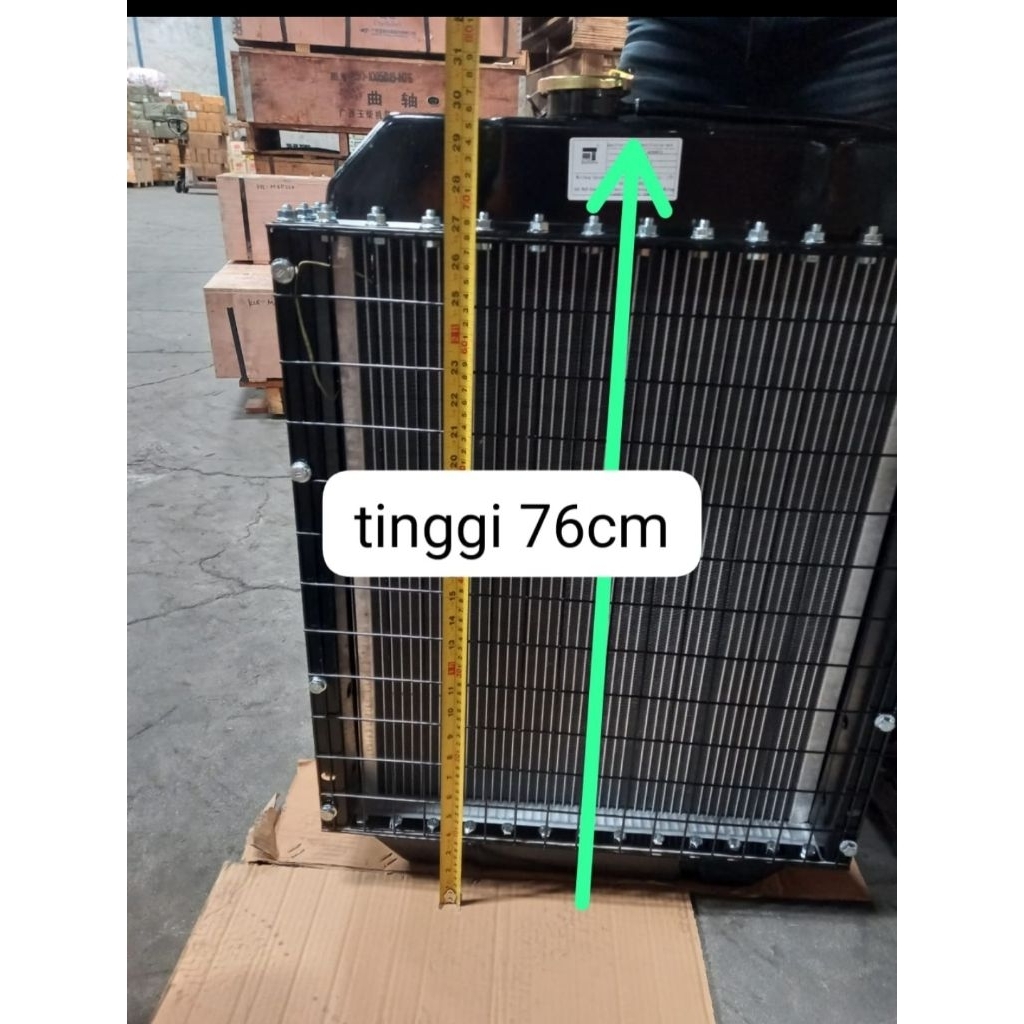 radiator genset untuk 30kva - 50kva