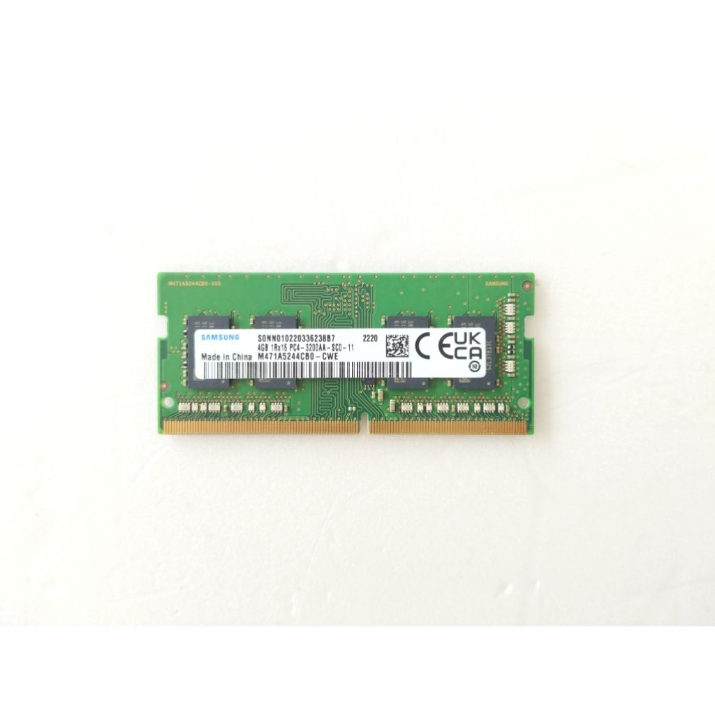 RAM Laptop Sodimm Samsung SK Hynix 4GB DDR4 3200AA 3200Mhz