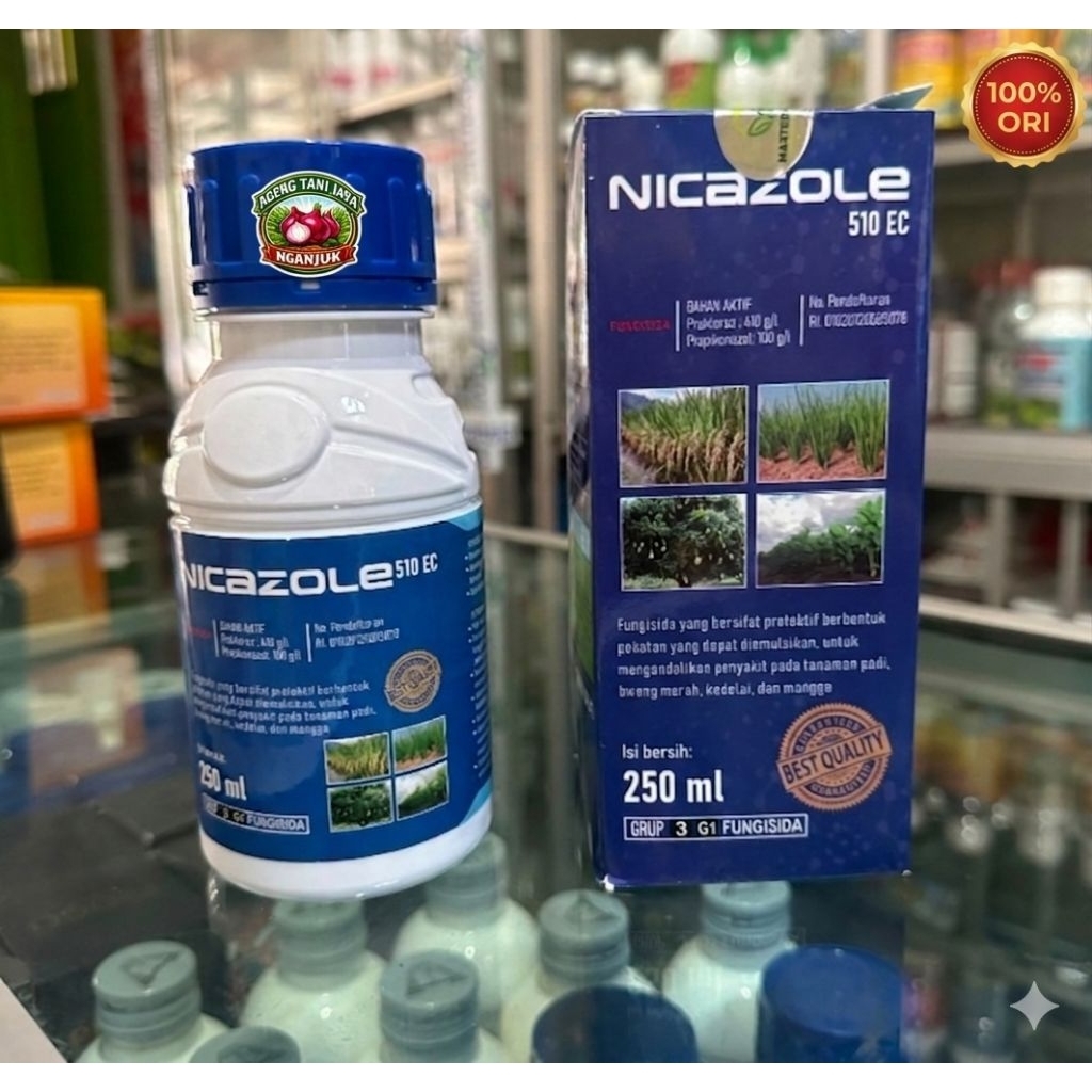 NICAZOL 510 EC (Original 100%) Fungisida 250 ml penganti Remasol-p