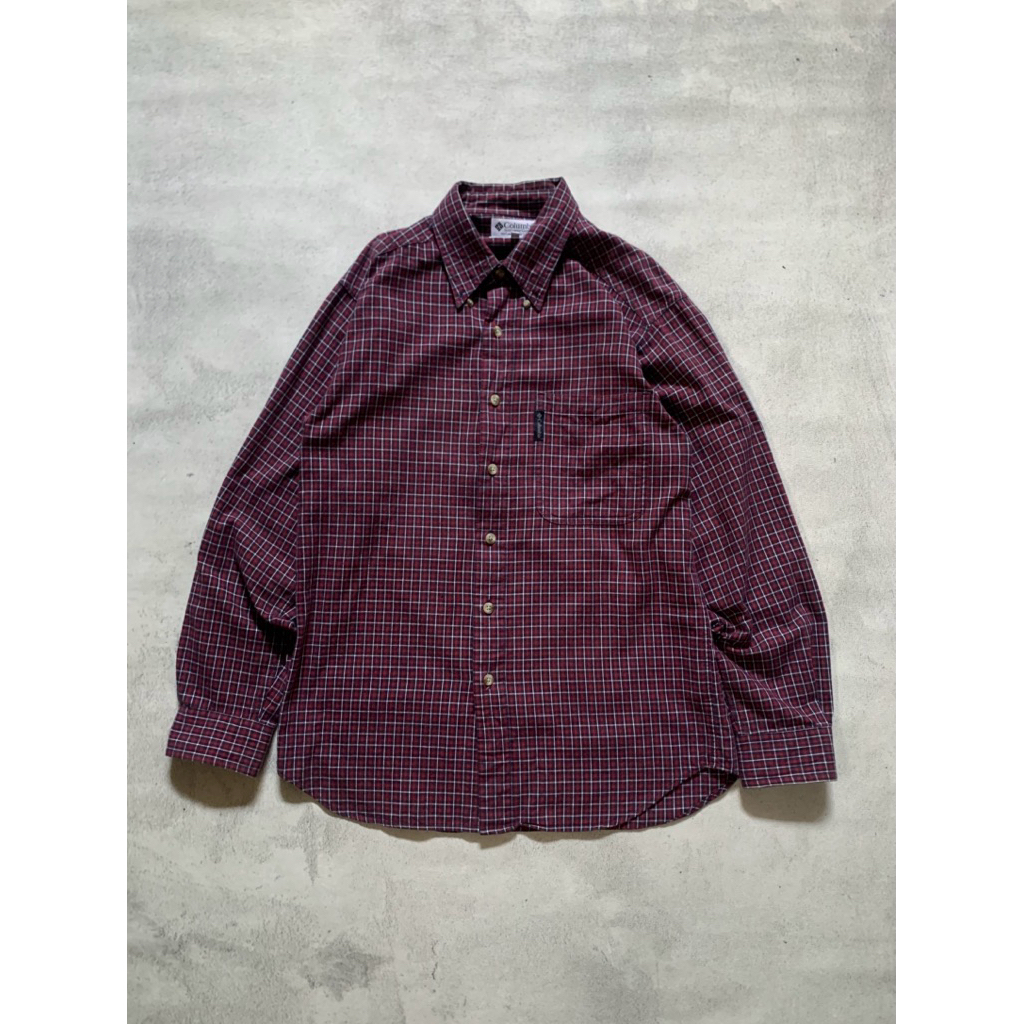Kemeja Plaid Columbia