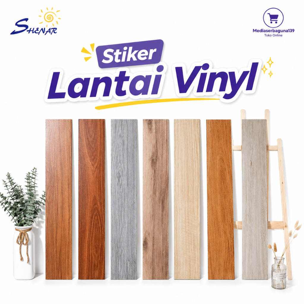 Vinil Lantai Motif Kayu Stiker Lantai Lantai Vinyl Tempel Lantai Vinyl Stiker