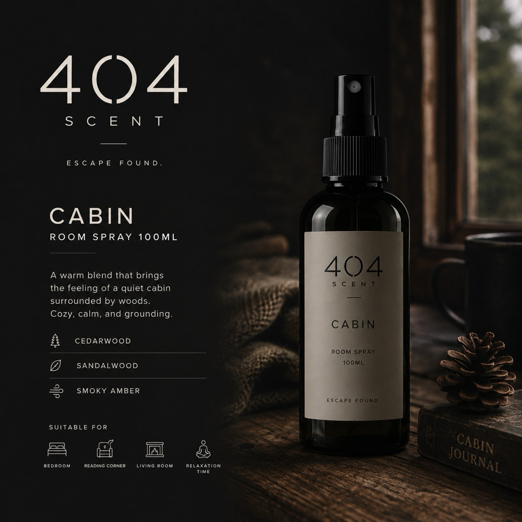 404 Scent Cabin Room Spray 100ml