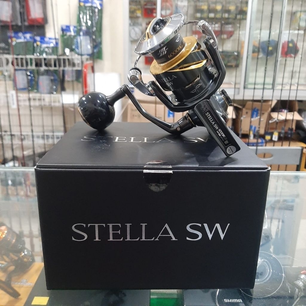 SHIMANO STELLA SW6000PG & SW6000HG SPINNING REEL 2026 READY STOCK.