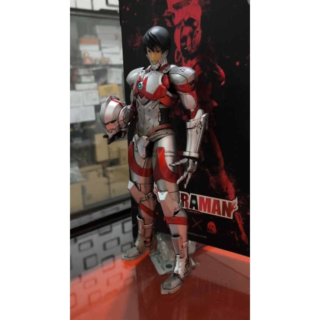 heros x threezero ultraman suit netflix anime