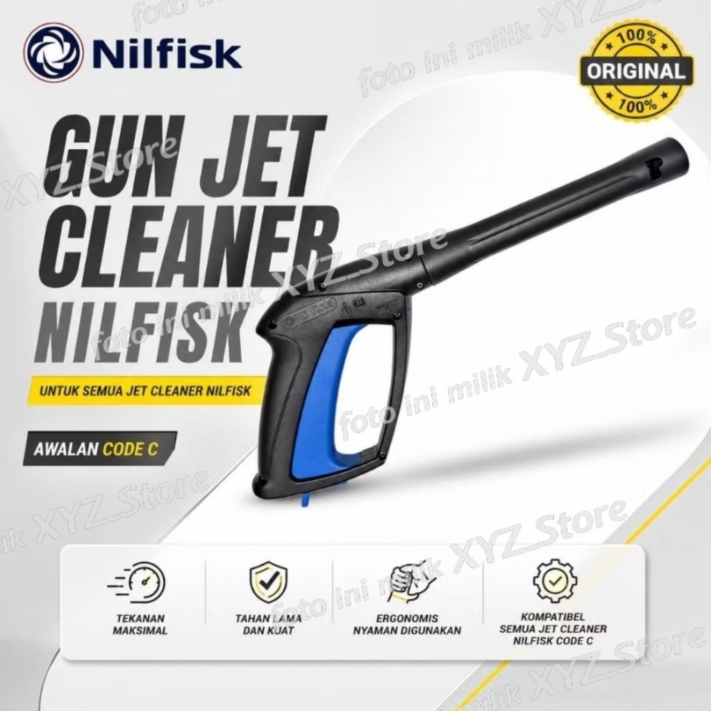 Gun Jet Cleaner Nilfisk Untuk Semua Nilfisk Type C / Gun High Pressure Cleaner Nilfisk