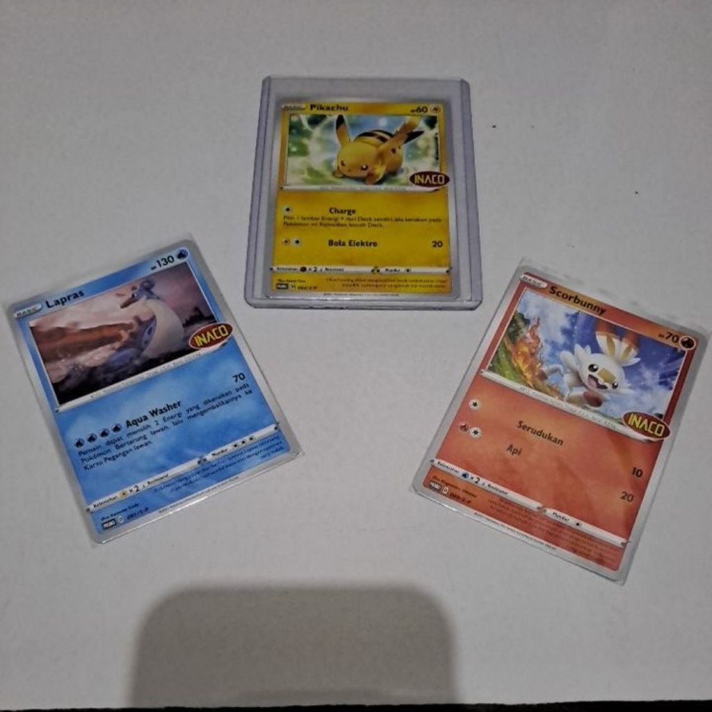 Kartu Pokemon promo inaco